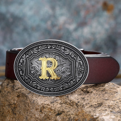 Personalized Letter Buckle Belts – Fashionable & Simple Accessory