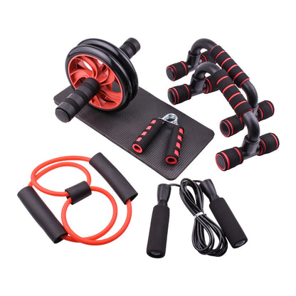 Abdominal Wheel Set for Home Fitness | 5 or 7 Piece Workout Kit for Men – Full Body Training