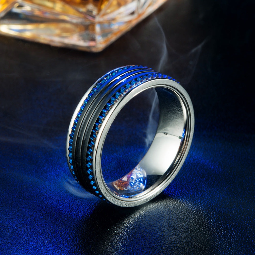 Stainless Steel Gear Ring New European And American Rings - Mensclub.co.uk