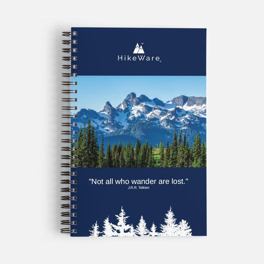 HikeWare Wirebound Notebook, A5-0