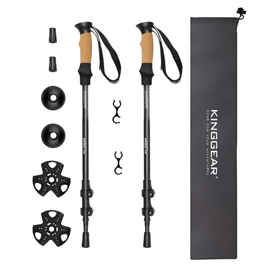 KingGear Aluminium Hiking Poles-0