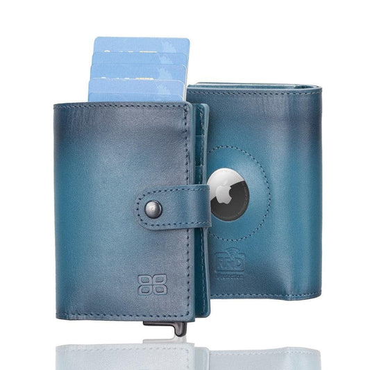 Leather Palertag Zip Mechanical Card Holder-0