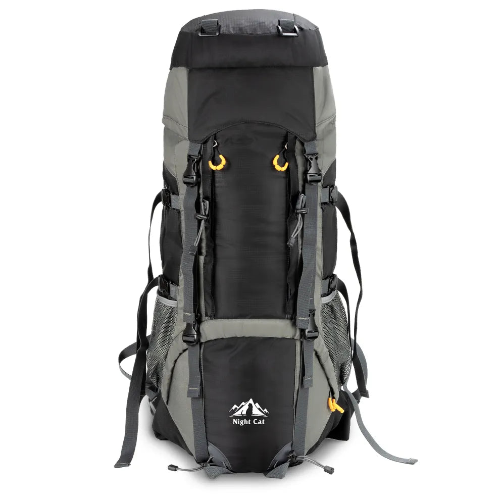 70L Night Cat Hiking Backpack with Internal Frame-0