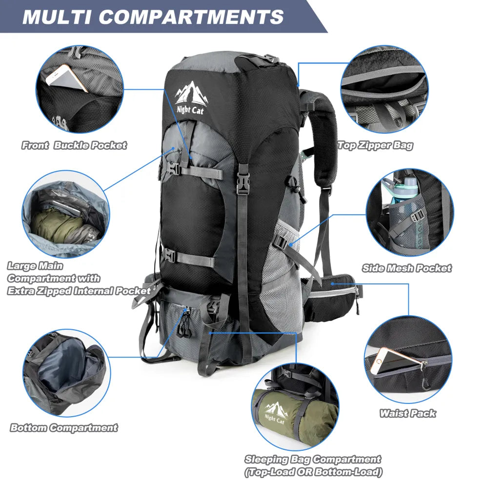 70L Night Cat Hiking Backpack-4