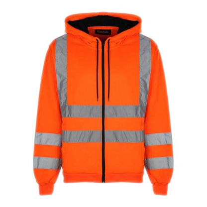 Hi Vis HV008 Hooded Zipper-2