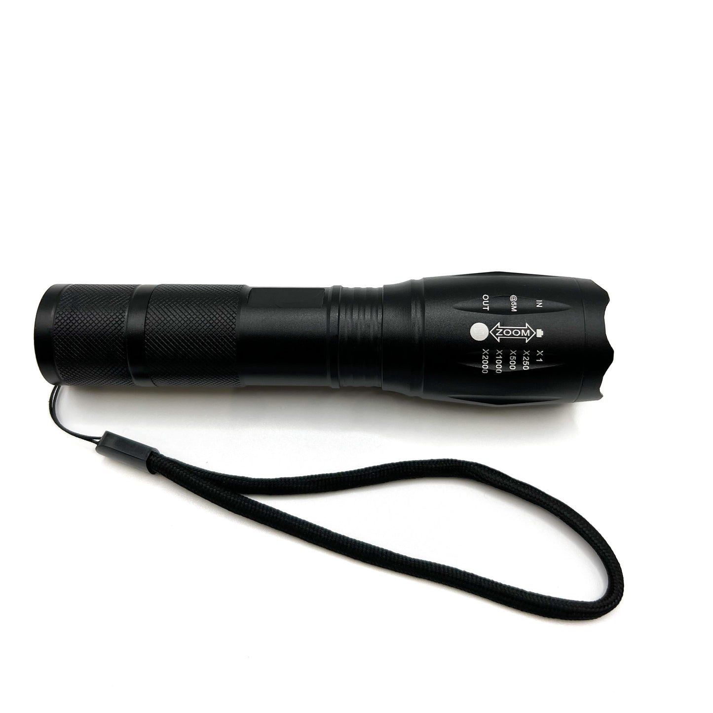 Tactical LED Flashlight & Carry Case-2