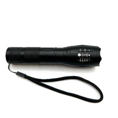 Tactical LED Flashlight & Carry Case-2