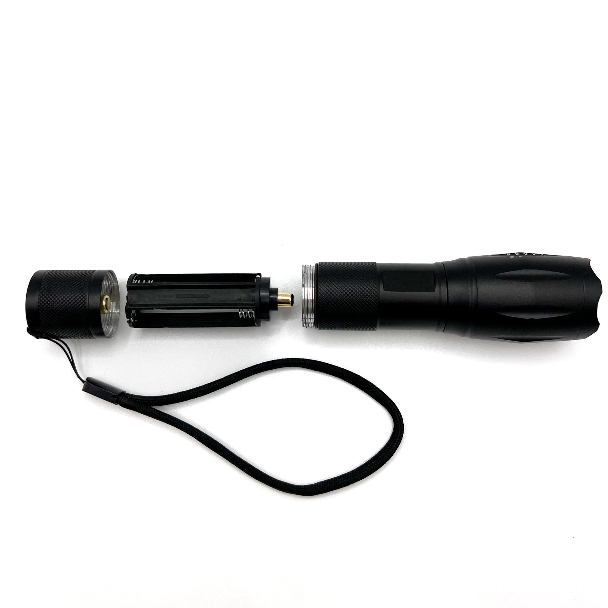 Tactical LED Flashlight & Carry Case-4